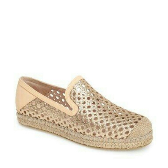 Stuart Weitzman Shoes - Stuart Weitzman County Glitter Espadrille Flats
